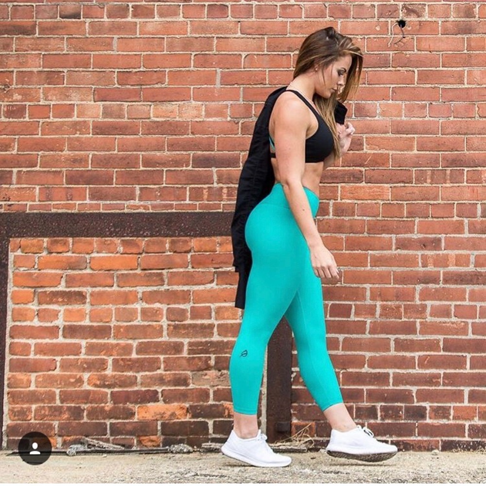 Ptula turquoise leggings